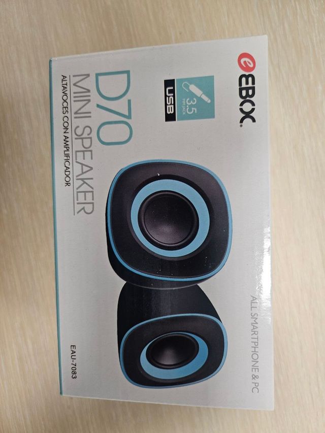 Altoparlanti Mini EBOX D70 USB 3.5mm