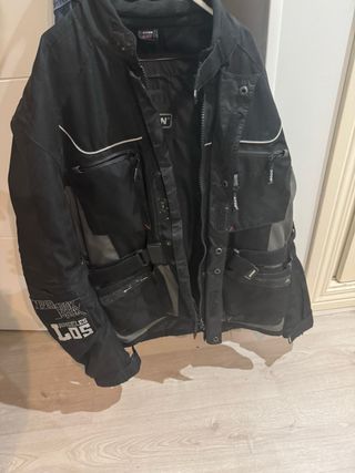 Chaqueta Moto Piton Talla XXL Negra