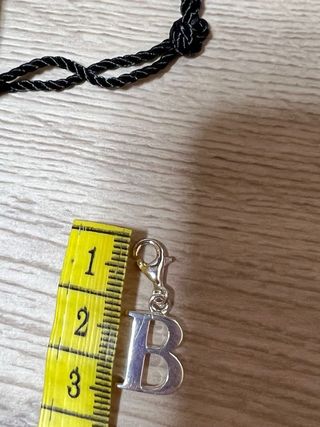 Colgante Charm Letra B – Plata de Ley 925