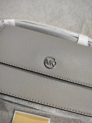 Borsetta Michael Kors Pelle Grigio Argento