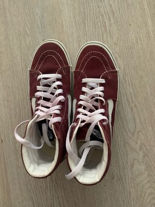 Zapatillas Vans Rojas