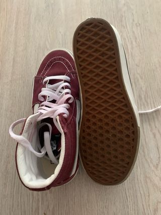 Zapatillas Vans Rojas