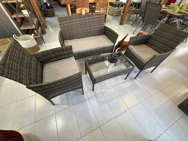 Conjunto Terraza 4 piezas.