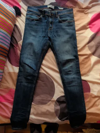 Pantalón Vaquero Pull&Bear Azul