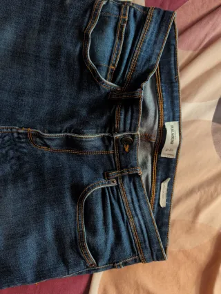 Pantalón Vaquero Pull&Bear Azul