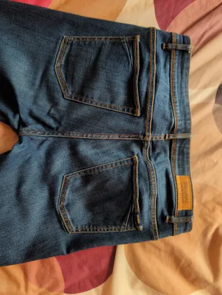 Pantalón Vaquero Pull&Bear Azul