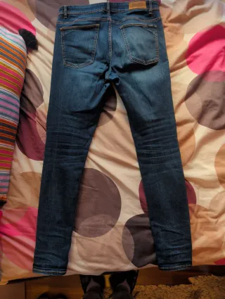 Pantalón Vaquero Pull&Bear Azul