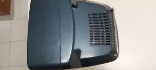 Mini TV Vintage Fenner Blu/Grigio