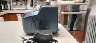 Mini TV Vintage Fenner Blu/Grigio