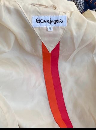 Chaqueta El Corte Inglés Crema