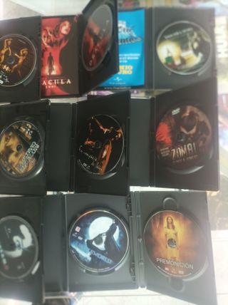 Lote 10 Películas Terror DVD (Español)