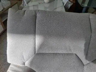 Conjunto Sofá 3+2 Tela Beige