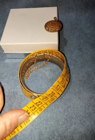 Bracciale e ciondolo Toledo damascena oro anni 70
