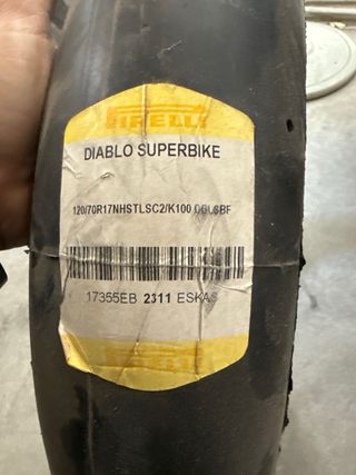 Neumático Pirelli Diablo Superbike