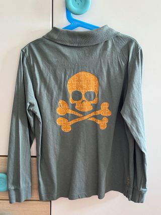 Polo niño Scalpers manga larga