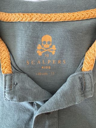 Polo niño Scalpers manga larga
