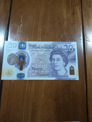 Banknota da 20 sterline inglesi