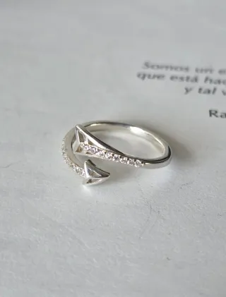 Anillo Plata 925 auténtica - Ajustable