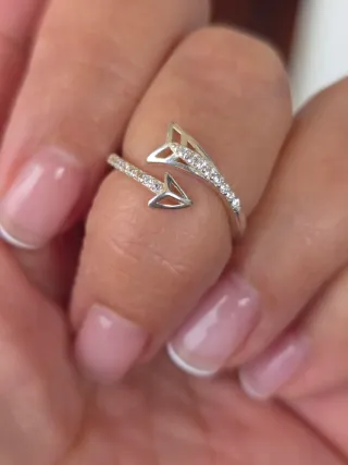 Anillo Plata 925 auténtica - Ajustable