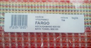 MISSONI ASCIUGAMANO 60x100cm FARGO T56 VINTAGE