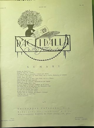 REVISTA D’ACI I D’ALLÀ, No. 84 de 12/1924