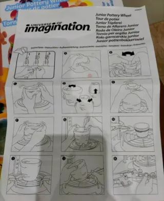 Torno de alfarero infantil Imagination Creations