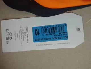 Conjunto Real Madrid 10 años comprado en Amazon