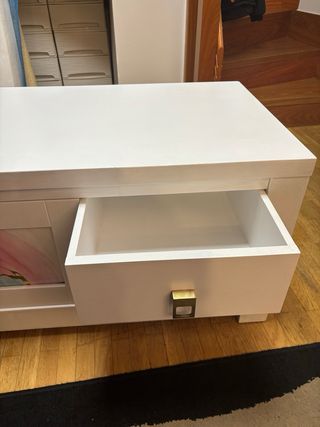 Mueble de almacenaje blanco madera