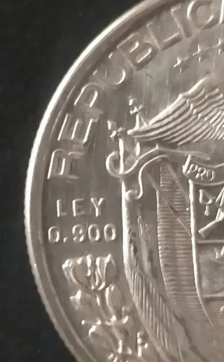 Panamá 1/2 Balboa 1953 SC-