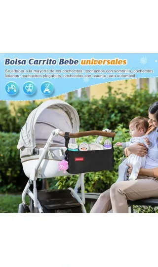 Bolso Organizador Carrito Bebé Universal