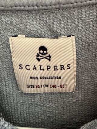 Sudadera Scalpers gris