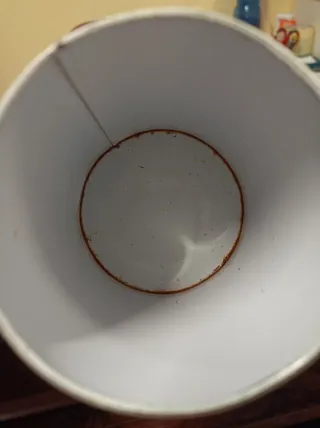 Porta pane vintage legno con 4 barattoli in latta