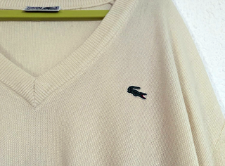 Jersey Vintage Lacoste de Pico – Talla XL