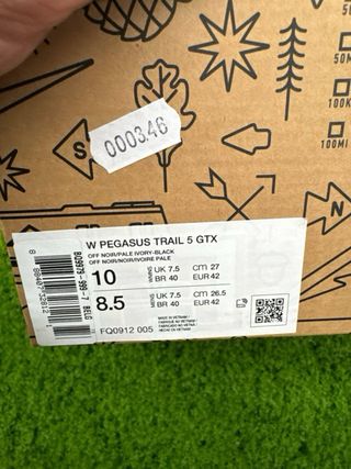 Nike Pegasus Trail 5 GTX Taglia 42 Nuove