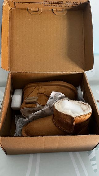 Botas niño interior borreguito