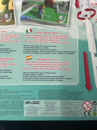 Crazy Mini Golf per Nintendo Wii con mazza da golf