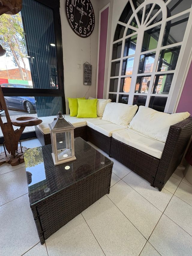 Conjunto de Muebles de Jardín Marrón