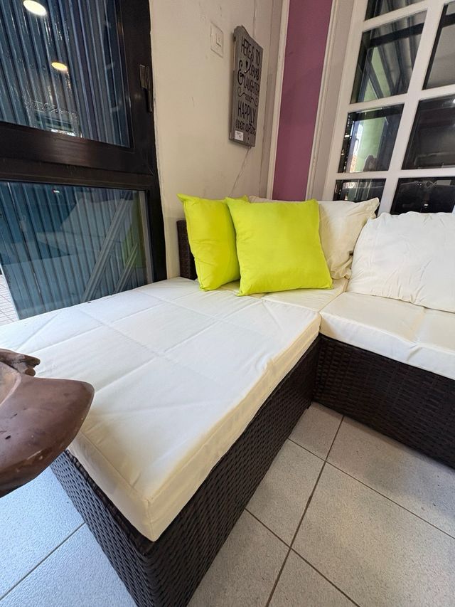 Conjunto de Muebles de Jardín Marrón