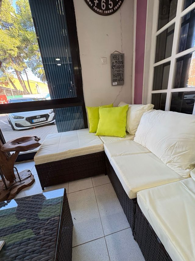 Conjunto de Muebles de Jardín Marrón