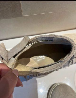 Stivaletti M.GEMI Beige con Frange