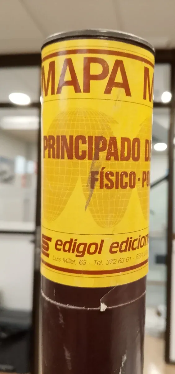 Mapa Asturias  vintage 95x130 cm