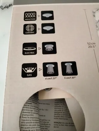 Placas decorativas cocina efecto mármol