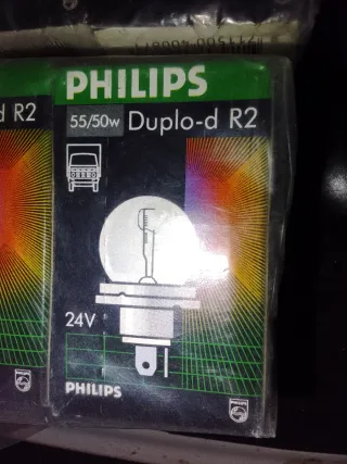 Bombillas Philips 24V Camión Duplo-d R2.20 x 10€