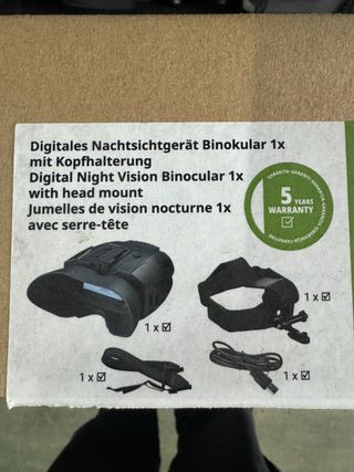 Binoculares Visión Nocturna Digital 1x