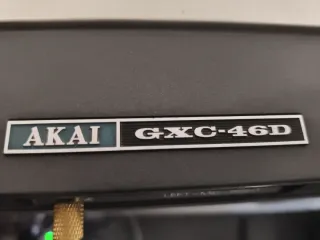 Pletina de casette vintage Akai GXC-46D