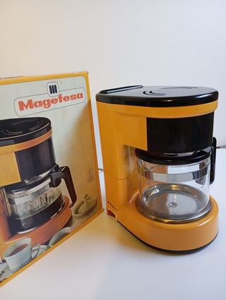Cafetera Magefesa Naranja 12 tazasz