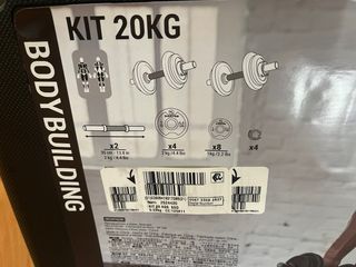 Kit Mancuernas 20kg Bodybuilding