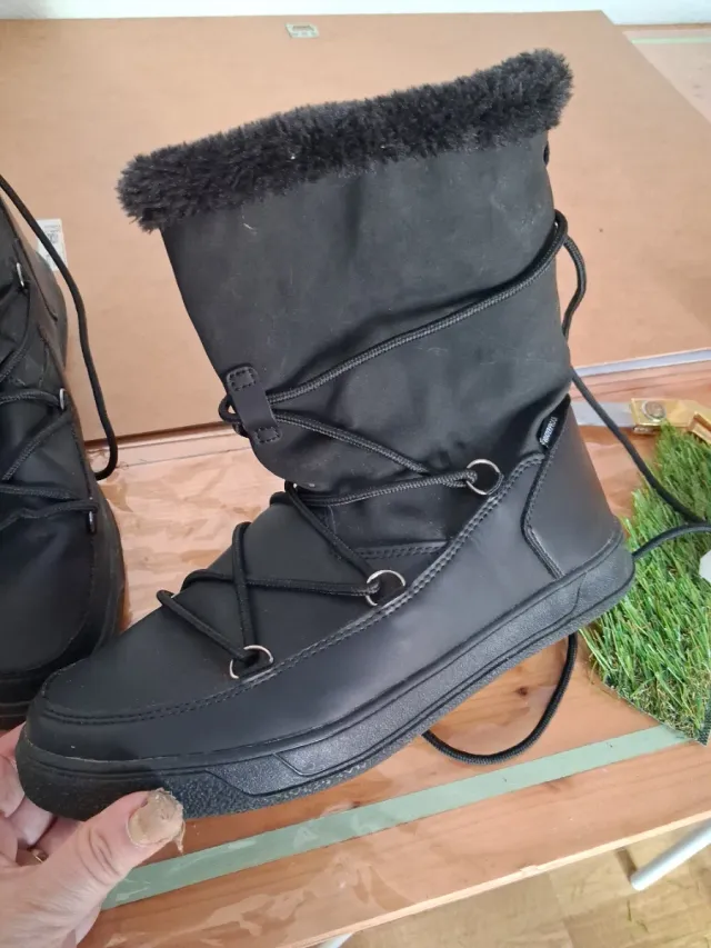 Botas de invierno negras talla 41