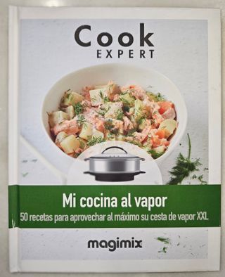Libro de cocina al Vapor Magimix.