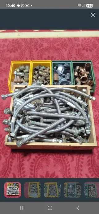 Grifos y accesorios fontanería